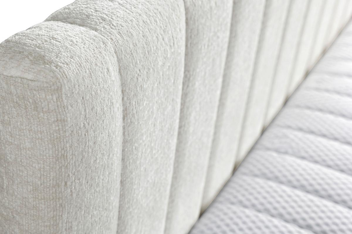 Schlafsofa Roma - Creme/Schwarz, Design, Textil (212/83/99cm) - MID.YOU