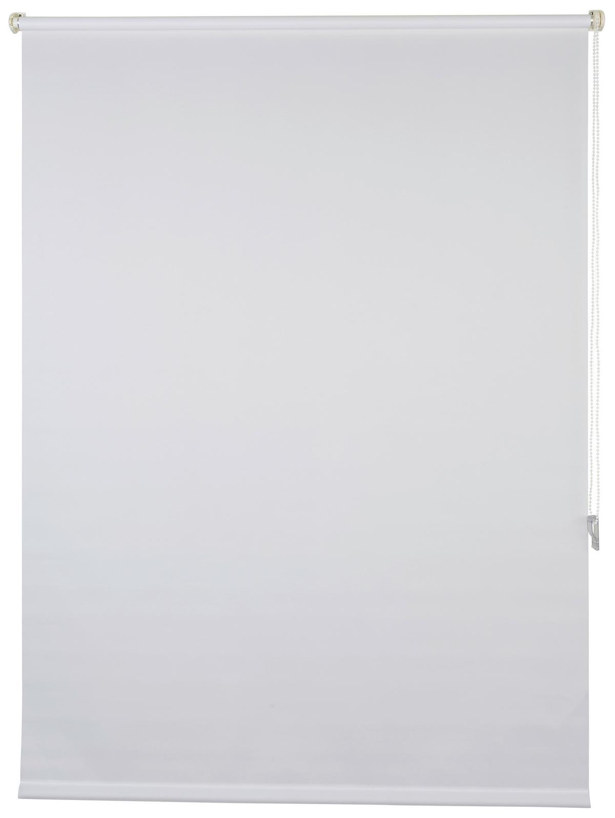 Tageslichtrollo Helene Halbtransparent 45x150 Cm - Weiß, MODERN, Textil (45/150cm) - Luca Bessoni