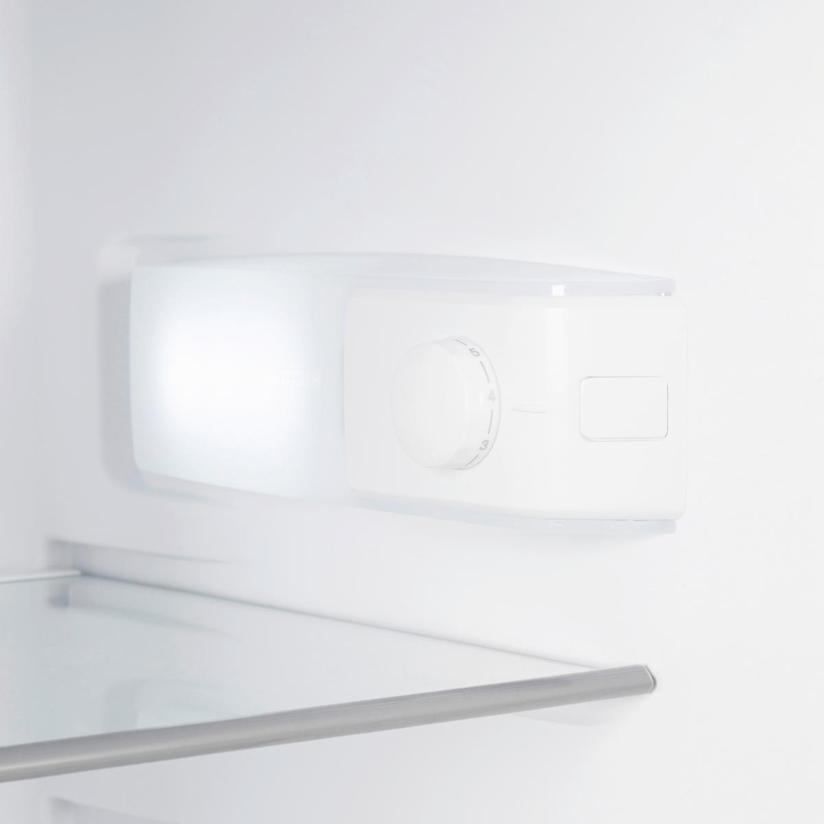 Kühl-Gefrier-Kombination Ekhtmfse - Weiß, Basics, Glas/Kunststoff (54/145/54cm) - Mican