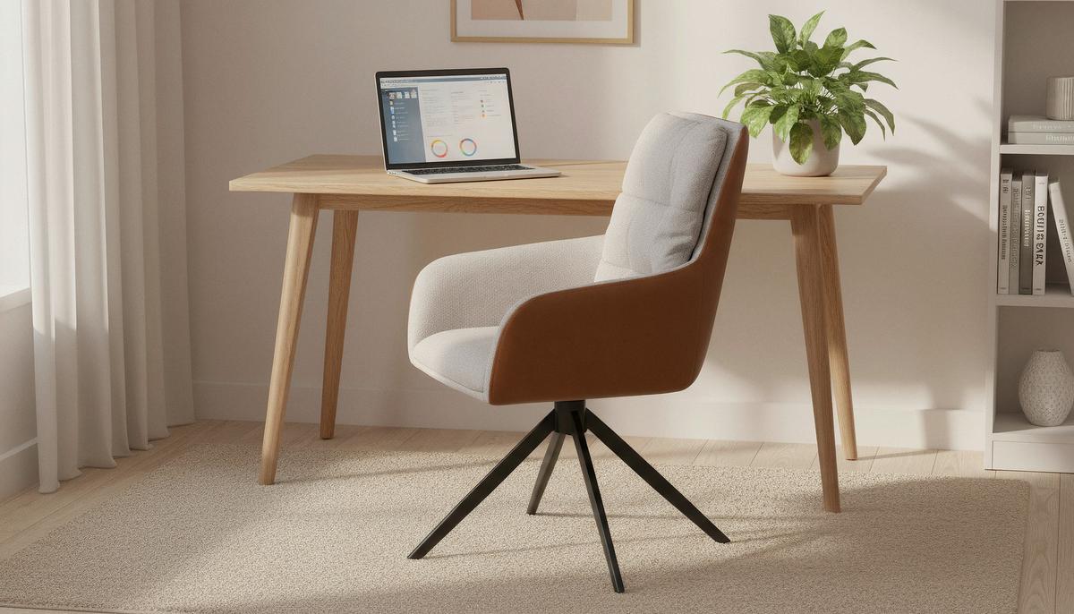 Armlehnstuhl Elvi Leinenopitk Beige B: 58 Cm - Beige/Schwarz, KONVENTIONELL, Textil/Metall (58/87/63cm)