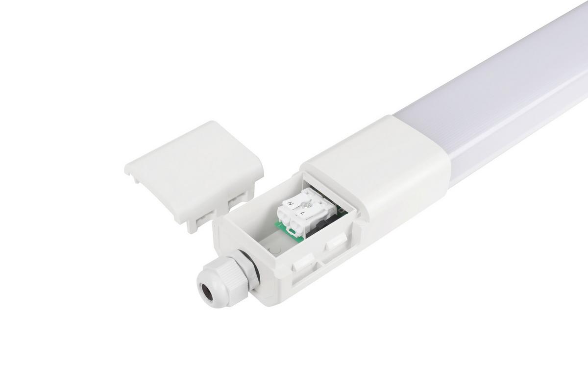 LED-Deckenleuchte 2000160180196 - Weiß, Basics, Kunststoff (59,5/5,2/4,1cm)