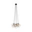 Závesná Lampa Amana - čierna, Štýlový, kov (48/147,5cm) - Premium Living Závesná Lampa Amana - čierna, Štýlový, kov (48/147,5cm) - Premium Living