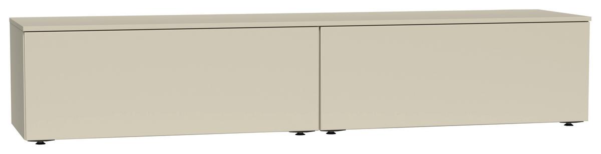 TV-Element Las Vegas Sandfarben B: 200 cm - Sandfarben, MODERN, Holzwerkstoff (200/36/48cm) - Vertico