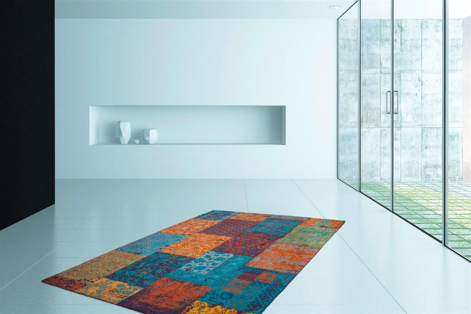 Flachwebteppich Symphony 160 Multicolor, 120x170 Cm - Multicolor, KONVENTIONELL, Textil (120/170cm)