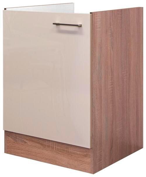 Spülenschrank Nepal  B: 50 cm Kaschmir/Eiche Dekor
