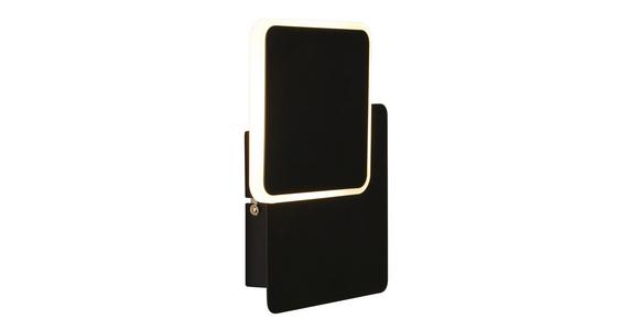LED-Wandleuchte Kalea 1-Flammig - Schwarz/Weiß, MODERN, Kunststoff/Metall (23cm) - Luca Bessoni