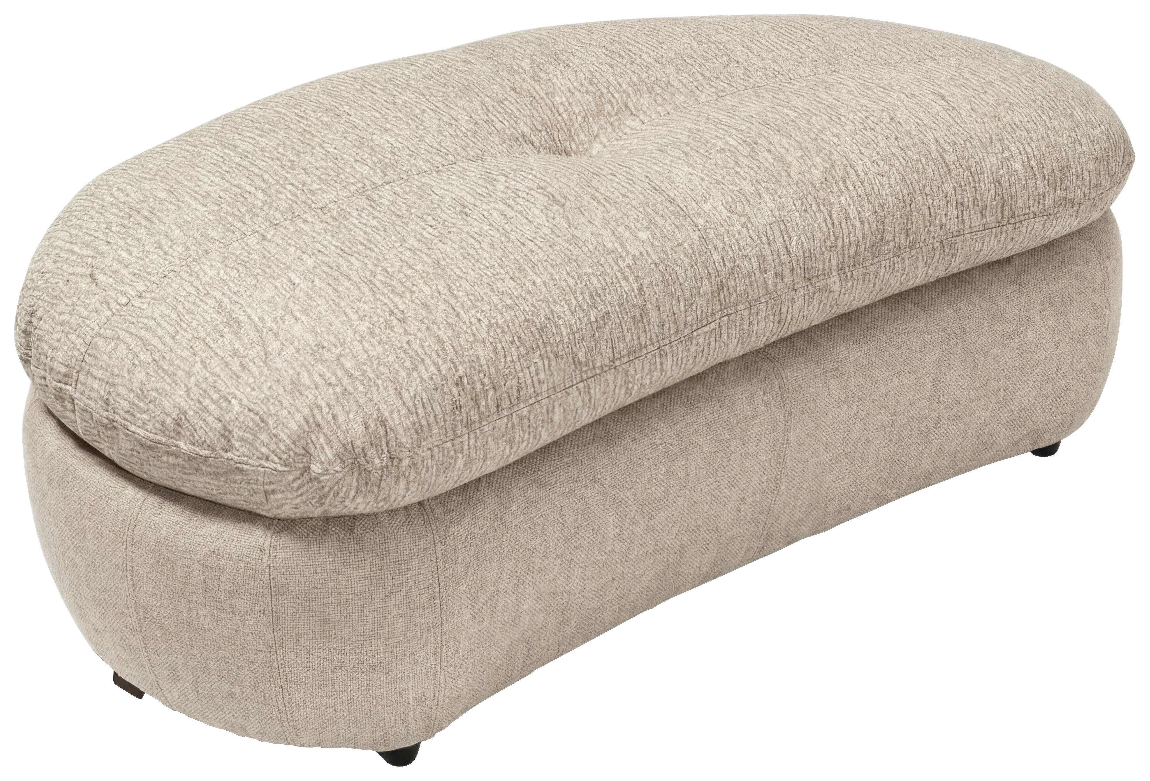 Ülőke Aruba - bézs, Modern, textil (135/50/78cm)