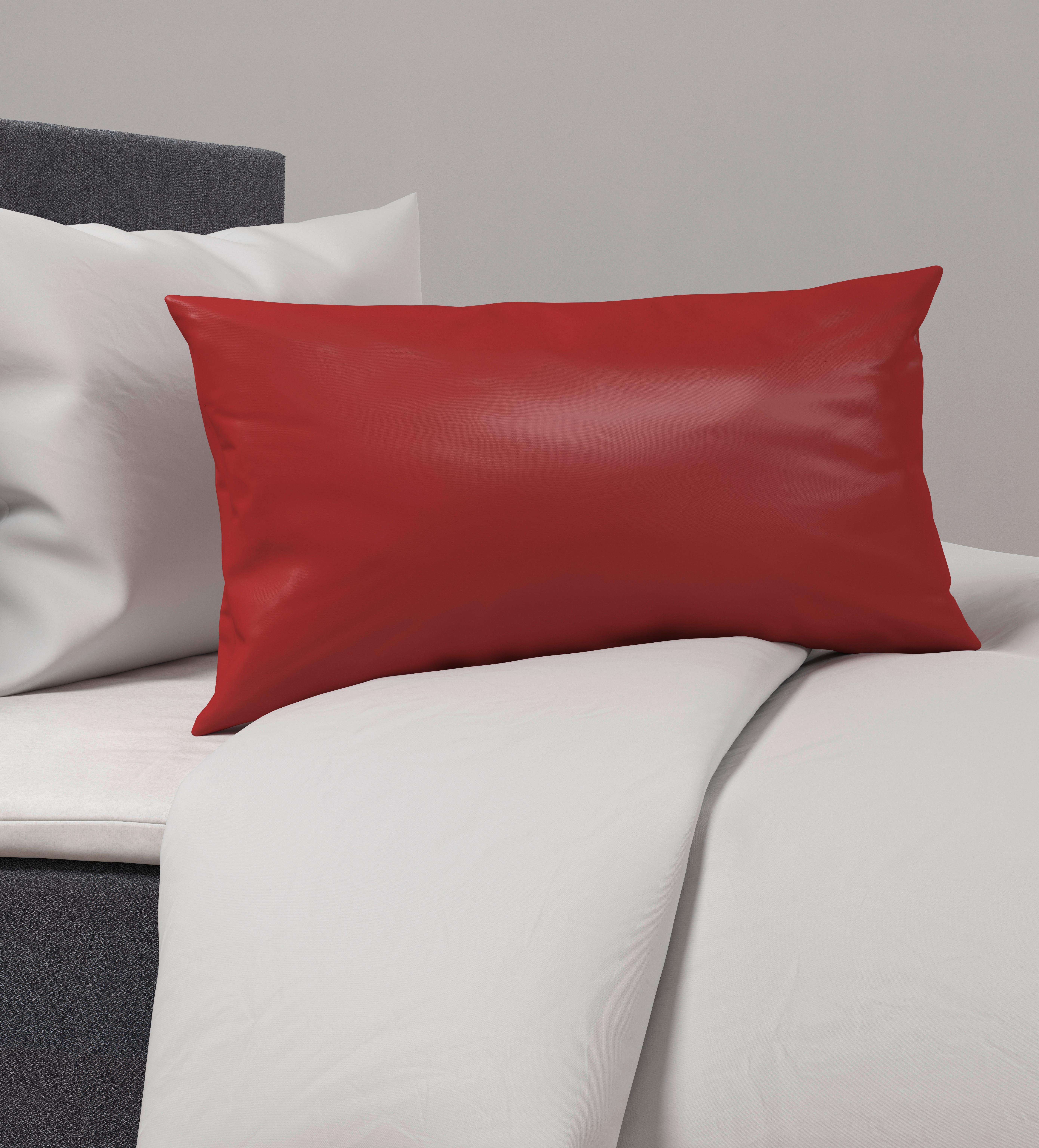 POŤAH NA VANKÚŠ Alex Uni, 40/80cm, terakota - terakota, Modern, textil (40/80cm) - Premium Living