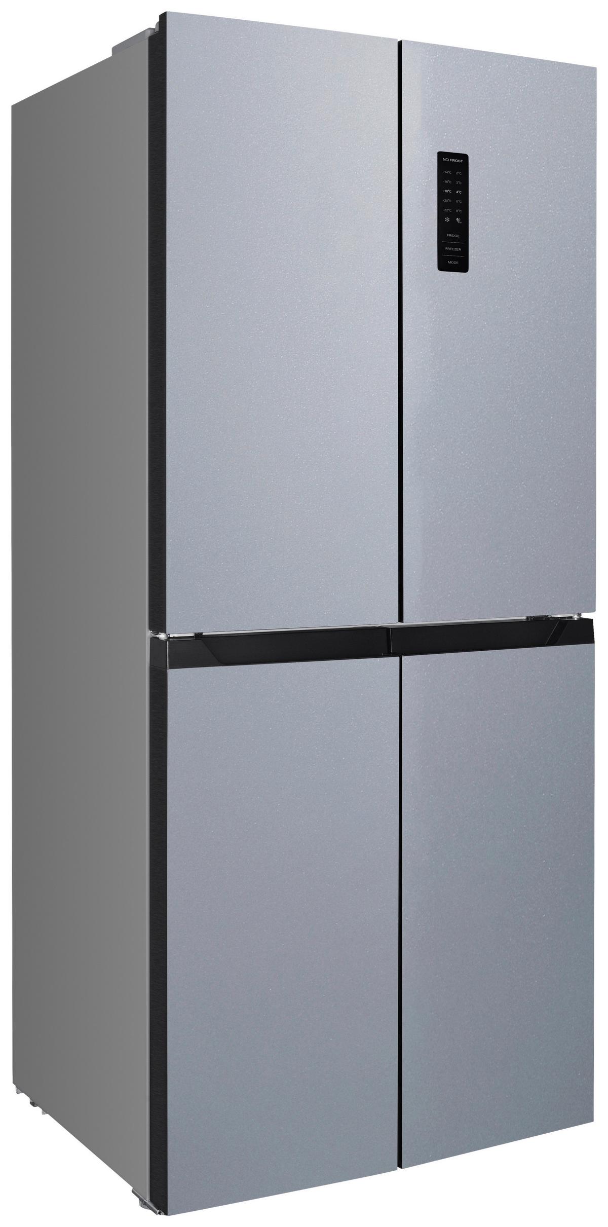 Multi-door W-Cd 362 Nfd E Ix - Silberfarben, KONVENTIONELL, Kunststoff/Metall (79/180/62cm) - Wolkenstein