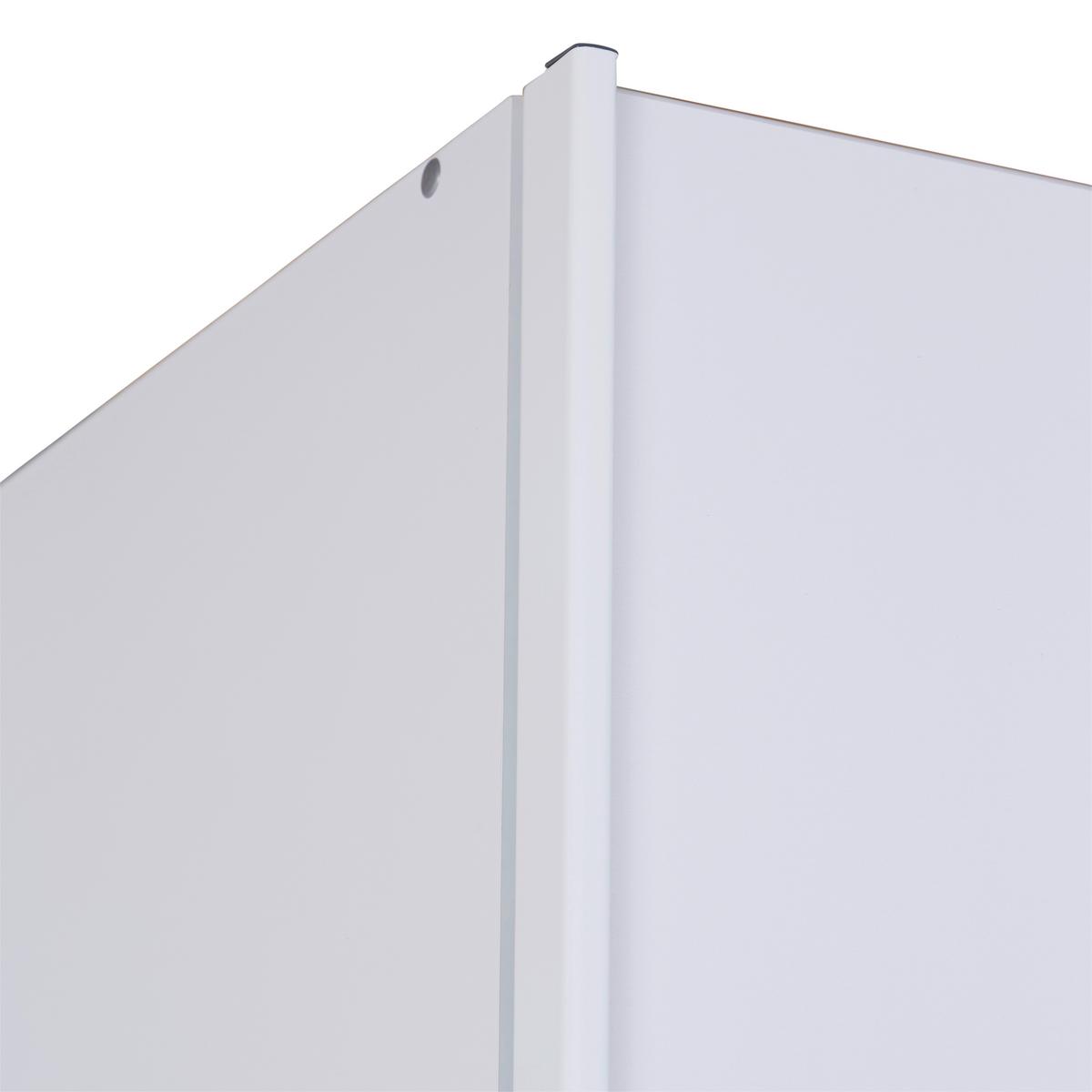 Schwebetürenschrank B: 225 cm Feldkirch Weiß / Eiche Dekor - Weiß/Eiche Artisan, MODERN, Holzwerkstoff (225/229/62cm) - Luca Bessoni