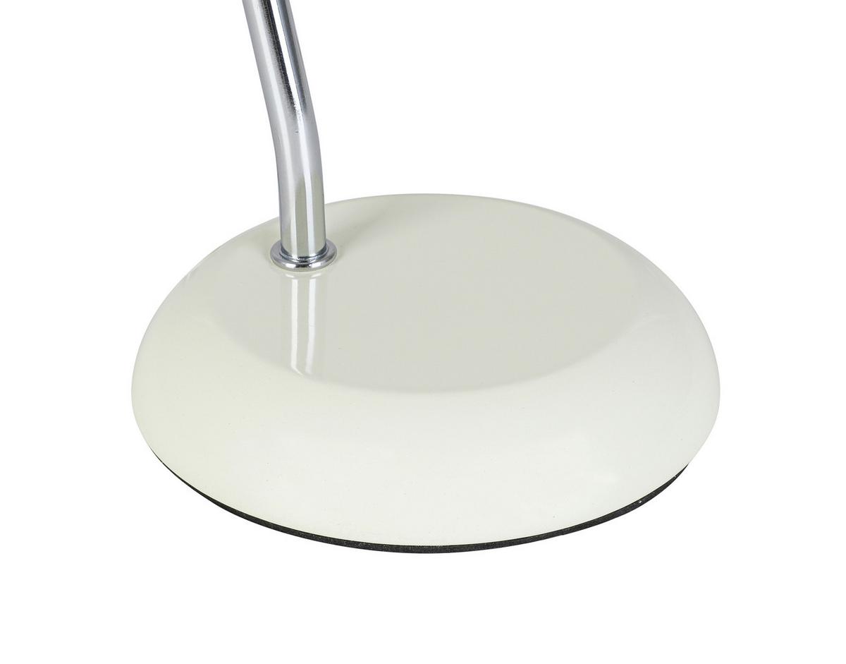 STOLNÁ LAMPA ILKA - biela/chrómová, Modern, kov/plast (27/12/35cm) - Mömax