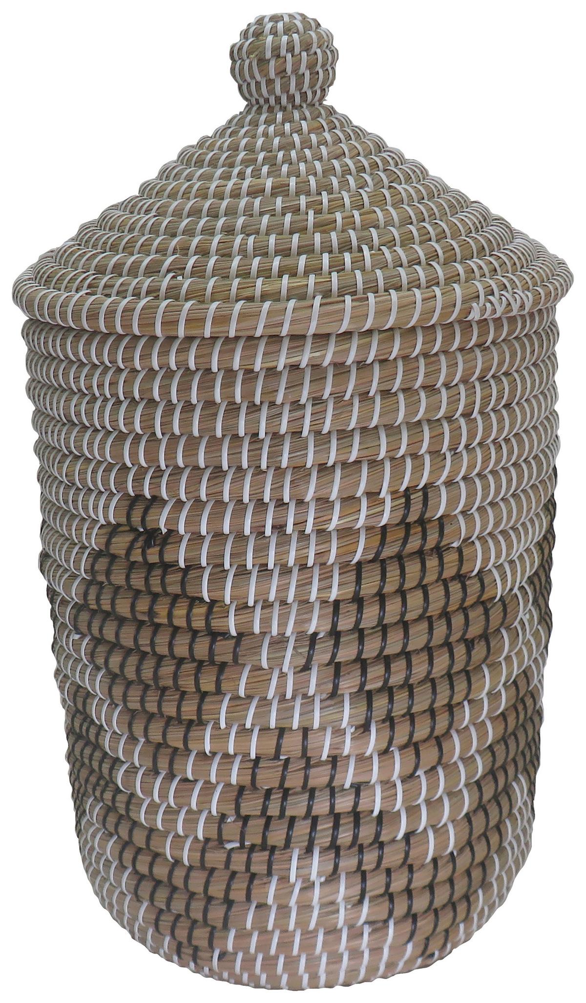 Ruháskosár Kaisa - natúr színű, Konventionell, természetes anyagok (32/57/21cm) - James Wood