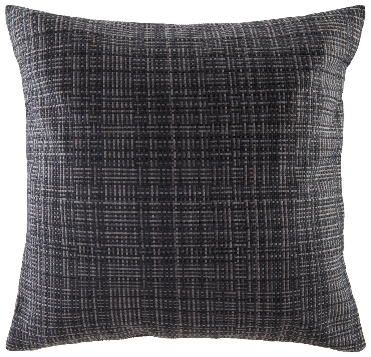 Díszpárna Miami Kb. 50/50cm - antracit, Modern, textil (50/50cm) - Luca Bessoni
