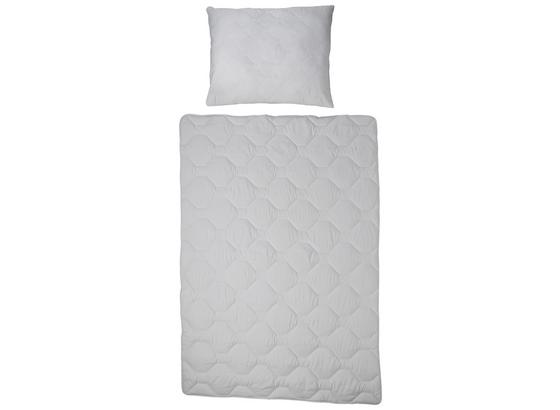 Mikrofaser Bettenset 2-teilig - Weiß, KONVENTIONELL, Textil Mikrofaser Bettenset 2-teilig - Weiß, KONVENTIONELL, Textil