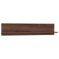 Falipolc Trass - tölgyfa színű, Konventionell, faalapú anyag (140/29,6/21,9cm)