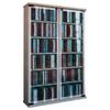 Regál na CD Galerie š: 60 cm dub sonoma - farba duba, Konventionell, kompozitné drevo/sklo (60/92/18cm) - MID.YOU