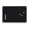Memoboard Schwarz B: 60 Cm - Silberfarben/Schwarz, Basics, Glas/Metall (60/40/1,6cm) - Zeller Present