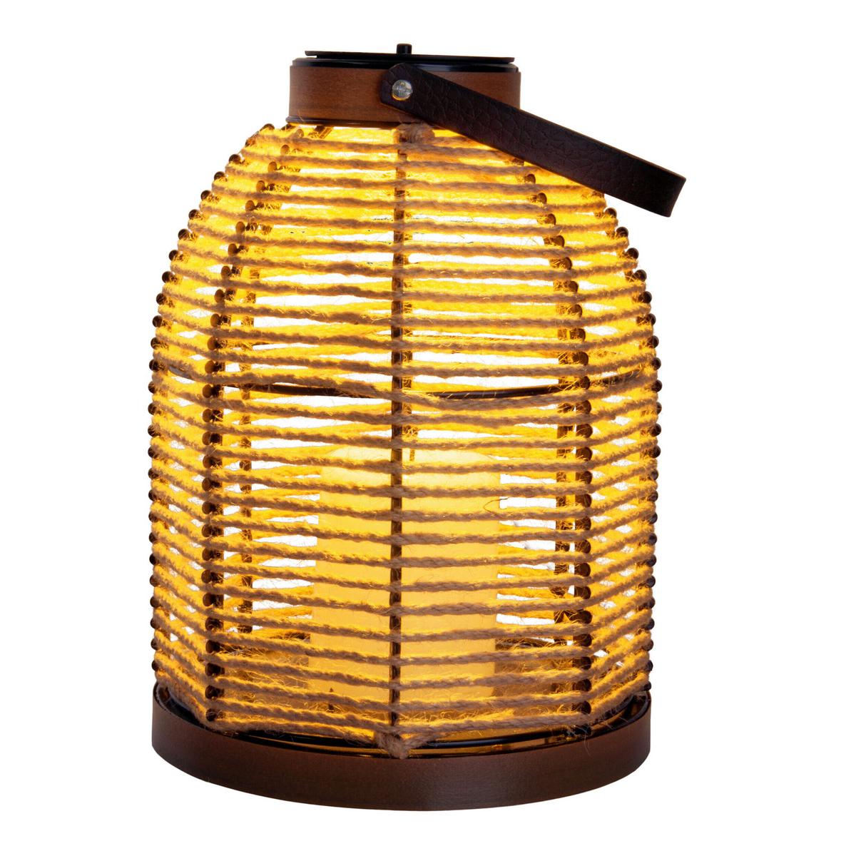 Solarleuchte 5292627 - Naturfarben, Natur, Kunststoff/Metall (21/21/29cm) - Näve