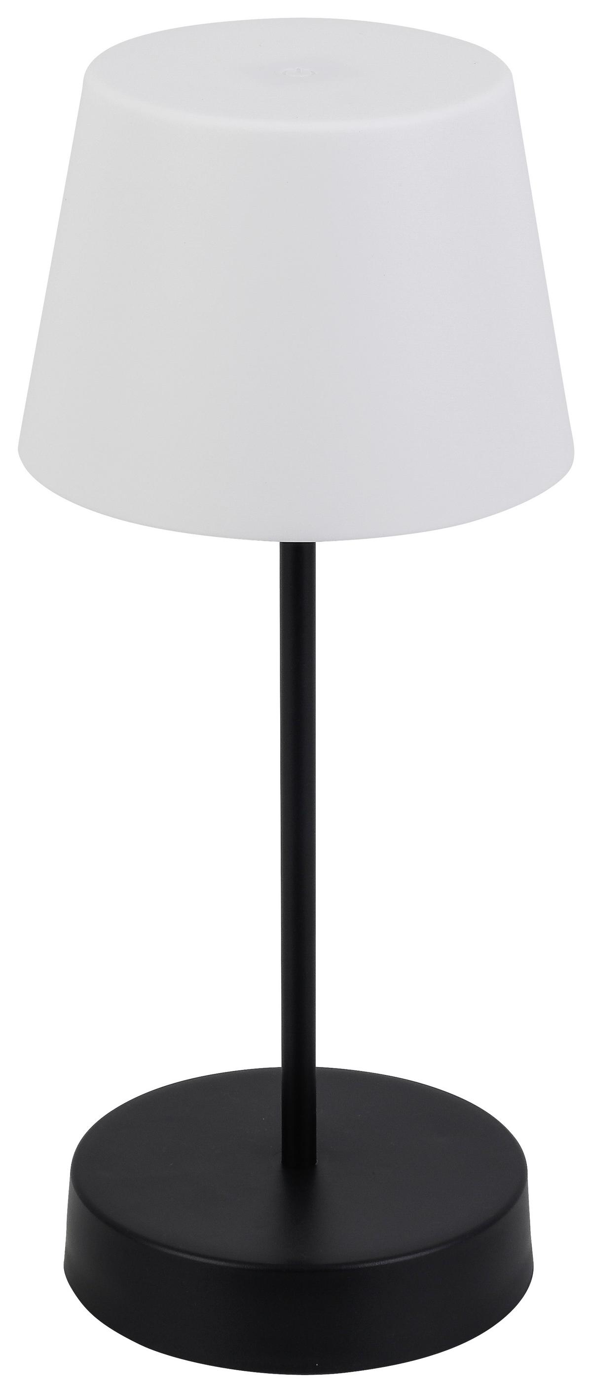 Led Asztali Lámpa Frodo - fekete/fehér, Modern, műanyag (15/33,5cm) - Luca Bessoni