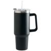 Termoizolační hrnek BETTY - černá, Konvenční, kov/plast (16.5/10/32cm) - Mömax