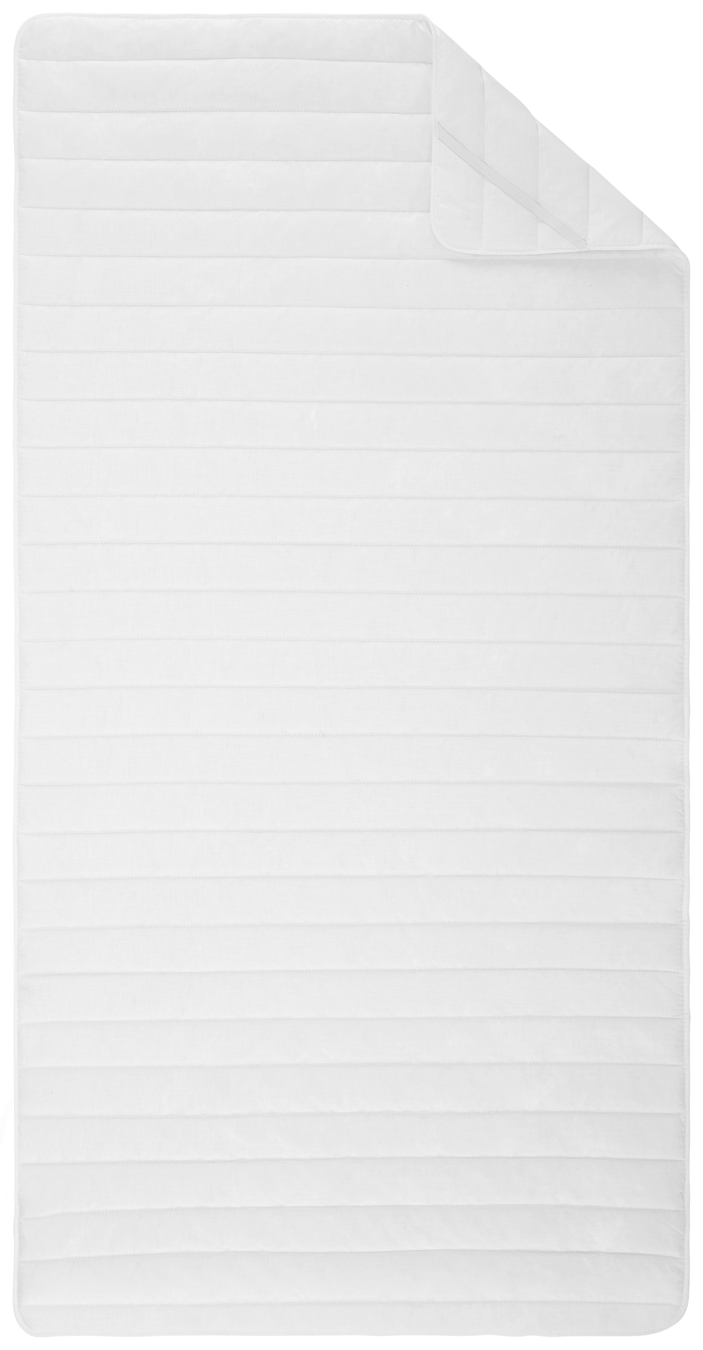 CHRÁNIČ MATRACA John, 95/195cm, biela - biela, textil (95/195cm) - Nadana