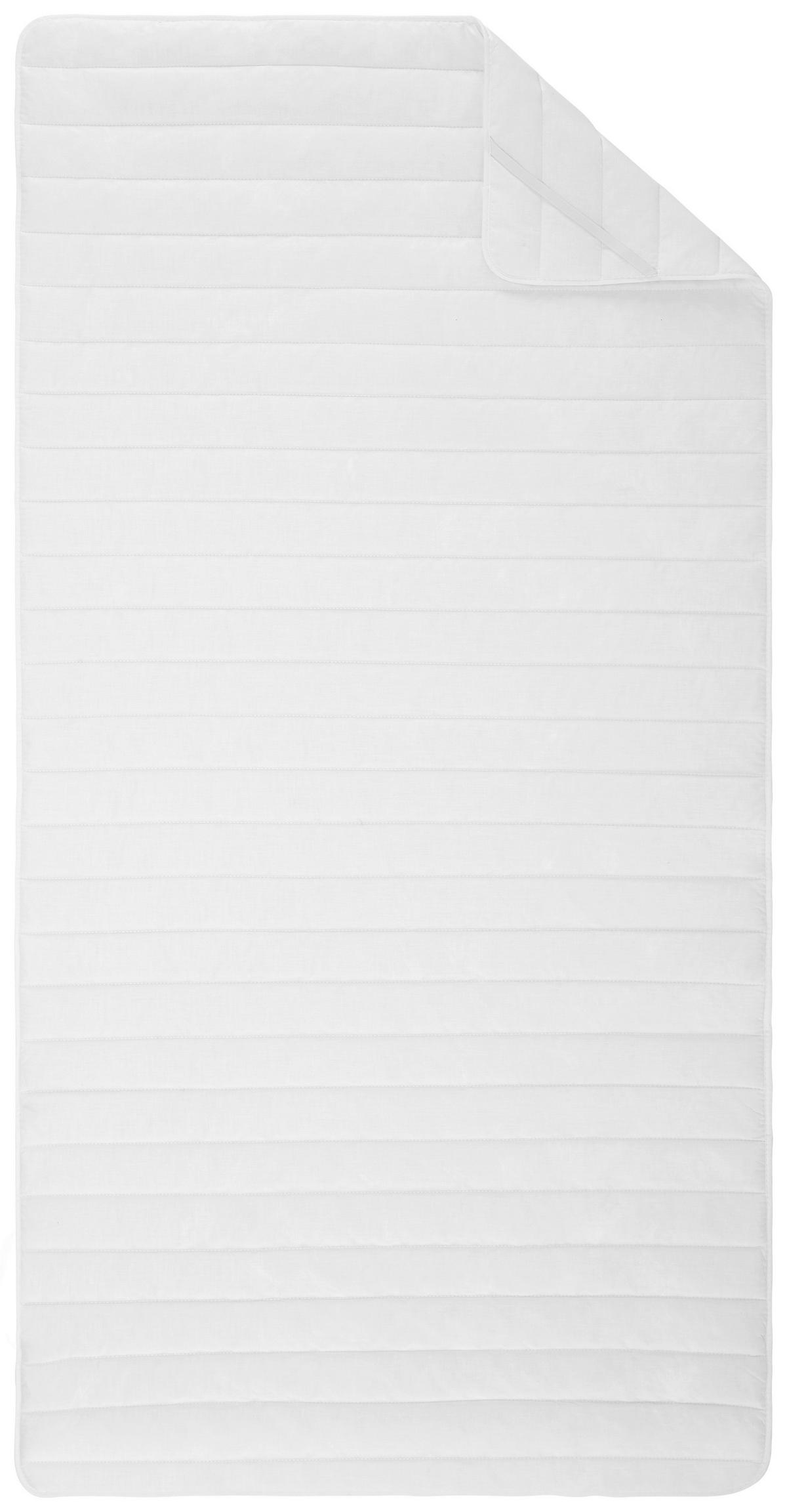 CHRÁNIČ MATRACE John, 95/195cm, bílá - bílá, textil (95/195cm) - Nadana