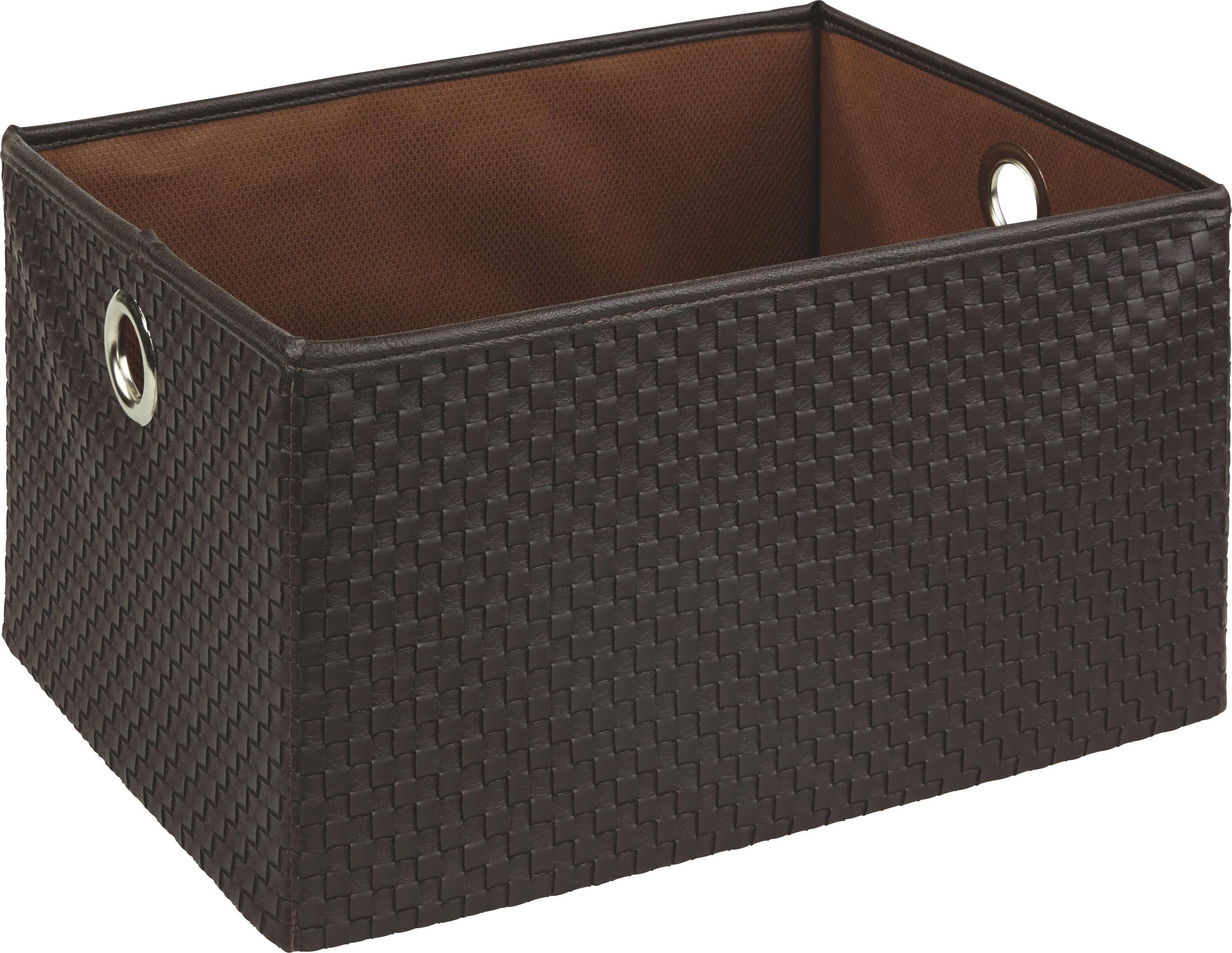 Tárolókosár Debby Xl - Barna, konvencionális, Papír/Műanyag - James Wood