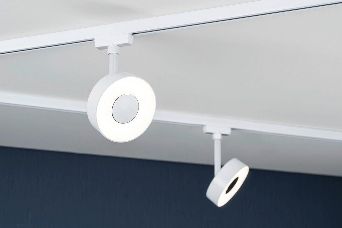 Schienensystem-Strahler 94891 Urail Circle Sw - Basics (10,0/13,2cm) - Paulmann