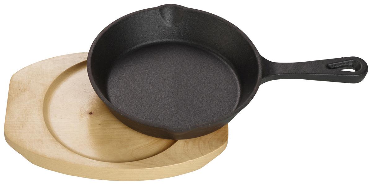 Servírovací pánev ECHTWERK SERVIERPFANNE - černá, Design, kov (15/3,5/25cm) - Echtwerk