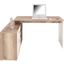 Eckschreibtisch Ludwig - Eichefarben/Weiß, MODERN, Holzwerkstoff (143/76/130cm) Eckschreibtisch Ludwig - Eichefarben/Weiß, MODERN, Holzwerkstoff (143/76/130cm)