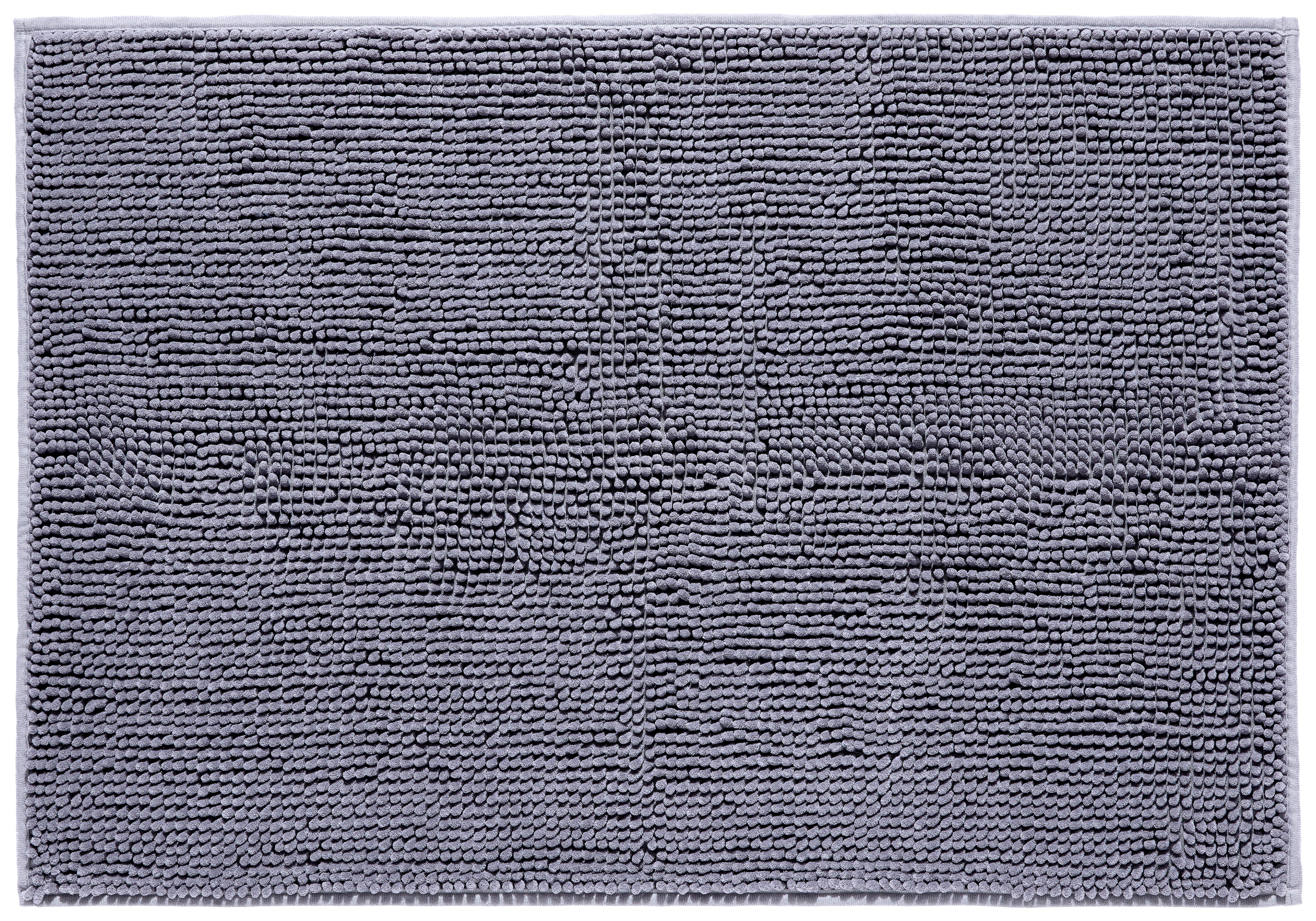 Fürdőszobaszőnyeg Anke - antracit, Konventionell, textil (60/90cm) - Luca Bessoni