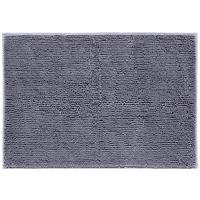 Badematte Anke Anthrazit 60x90 Cm Rutschhemmend - Anthrazit, KONVENTIONELL, Textil (60/90cm) - Luca Bessoni