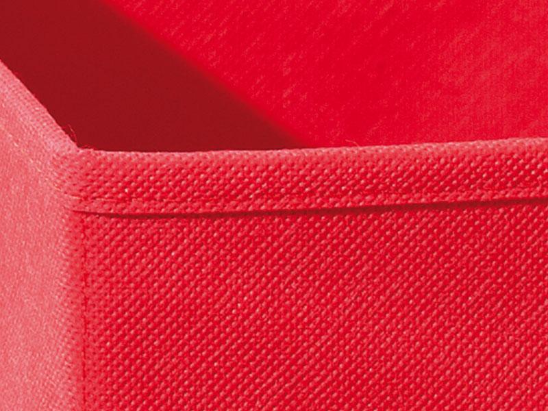 Faltbox Winny Kunststoff Rot 31,5x31x31,5 cm - Rot, Basics, Kunststoff/Metall (31,5/31/31,5cm) - MID.YOU
