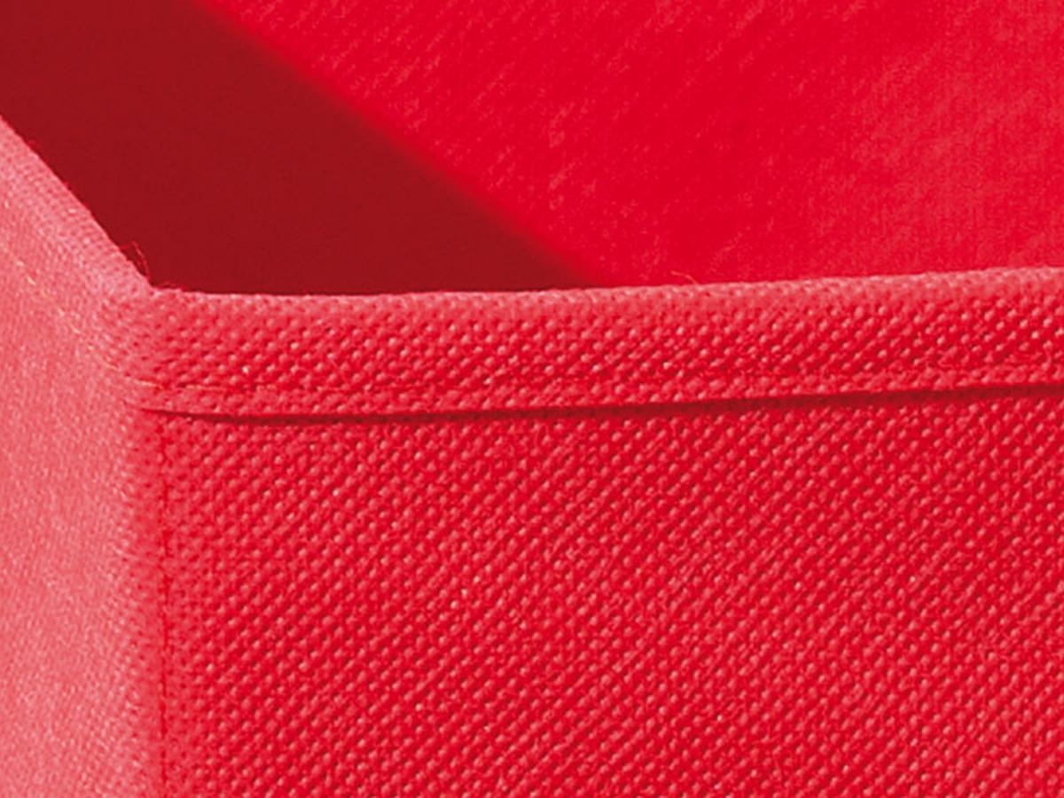 Faltbox Winny Kunststoff Rot 31,5x31x31,5 Cm - Rot, Basics, Kunststoff/Metall (31,5/31/31,5cm) - MID.YOU