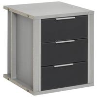 Schubkasteneinsatz Schubkasteneinsatz Fresh - Grau, MODERN, Glas/Holzwerkstoff (48/51/50cm) - MID.YOU