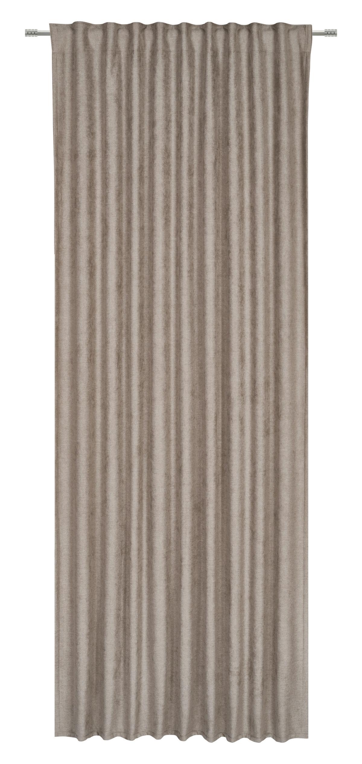 Verdunkelungsvorhang Melinda - Taupe, ROMANTIK / LANDHAUS, Textil (135/245cm) - James Wood