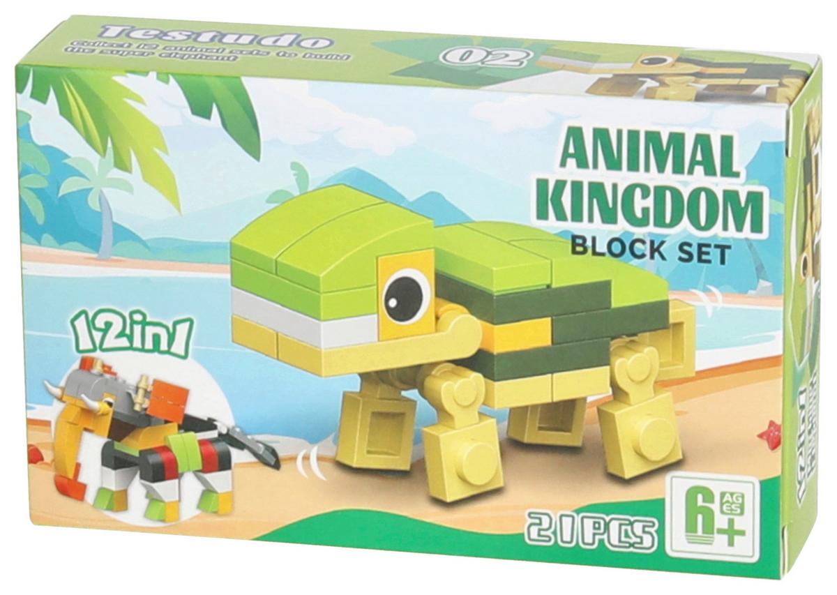 Bausteine Zootiere - Blau/Dunkelgrau, Basics, Kunststoff (12,5/7/3cm)