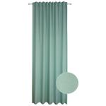 Vorhang mit Band Barcelona 140x245 cm Mintgrün - Mintgrün, MODERN, Textil (140/245cm) - Luca Bessoni