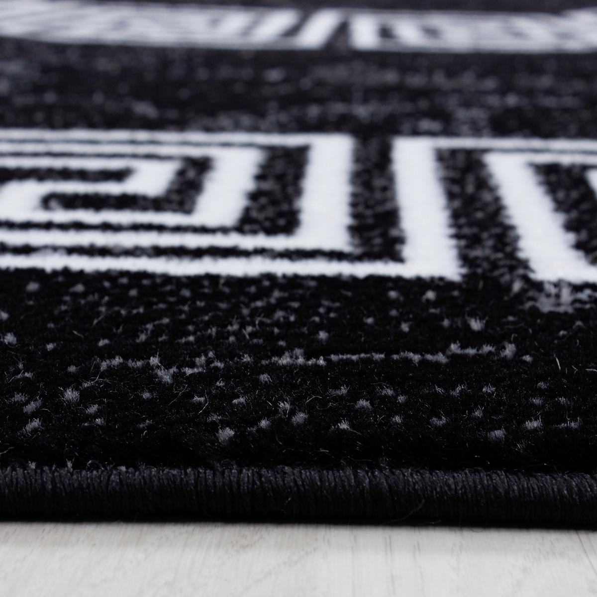 Webteppich Schwarz/weiß Naturfaser Plus 160x230 Cm - Schwarz/Weiß, Design, Textil (160/230cm) - Novel
