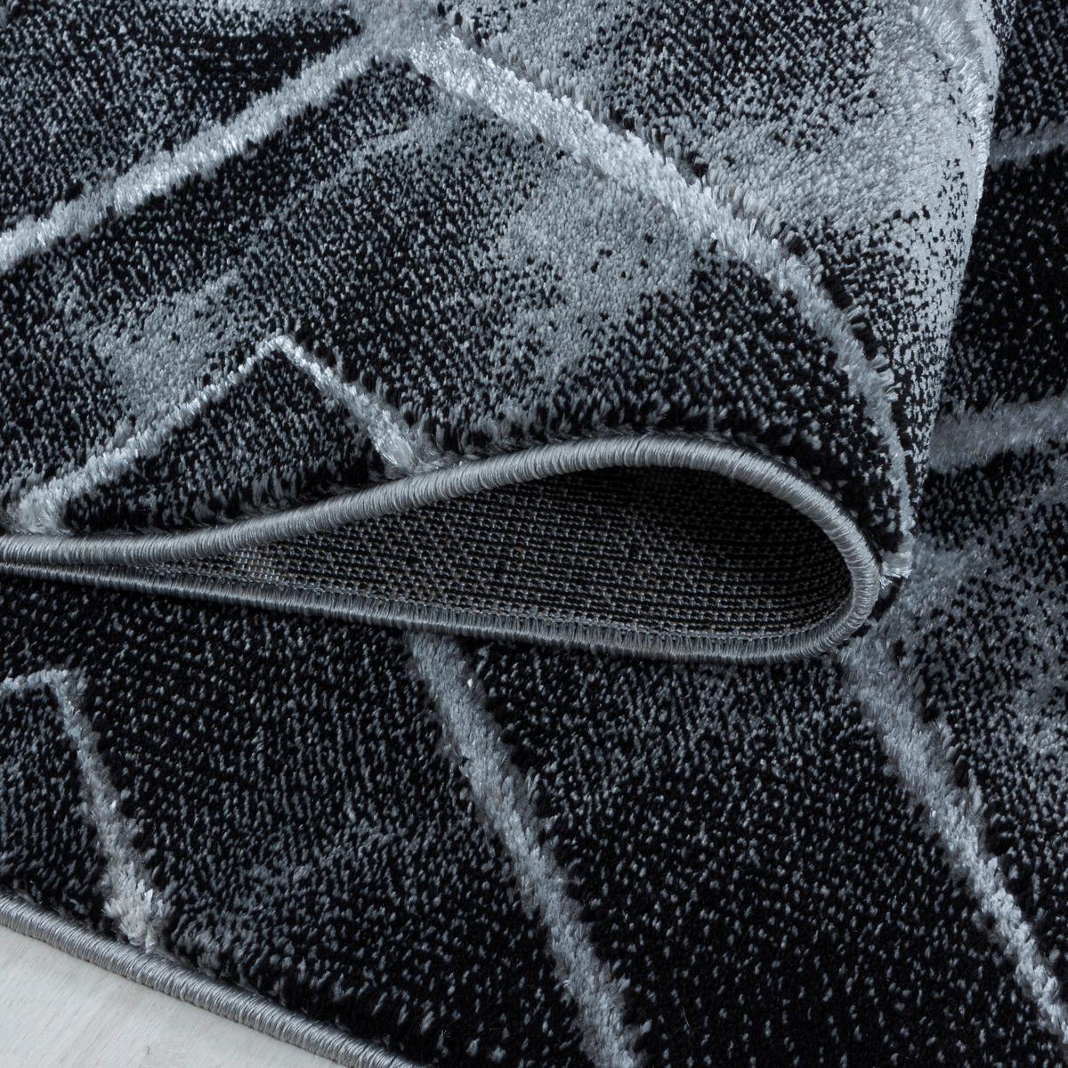 Webteppich Silber Naturfaser Naxos 240x340 cm - Silberfarben, Design, Textil (240/340cm)