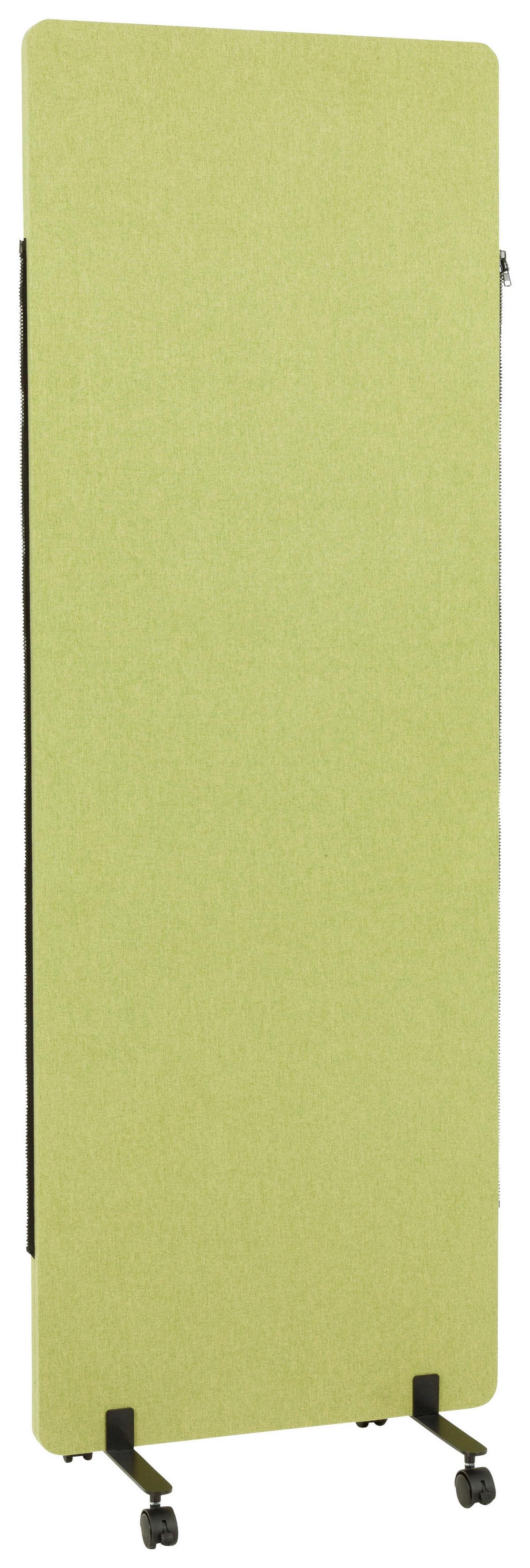 Trennwand Flexmiut - Hellgrün, Basics, Kunststoff/Textil (60/177/3cm) - MID.YOU