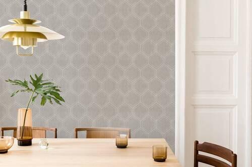 Vliestapete 118148 - Taupe, Basics, Papier/Kunststoff (53/1005cm)