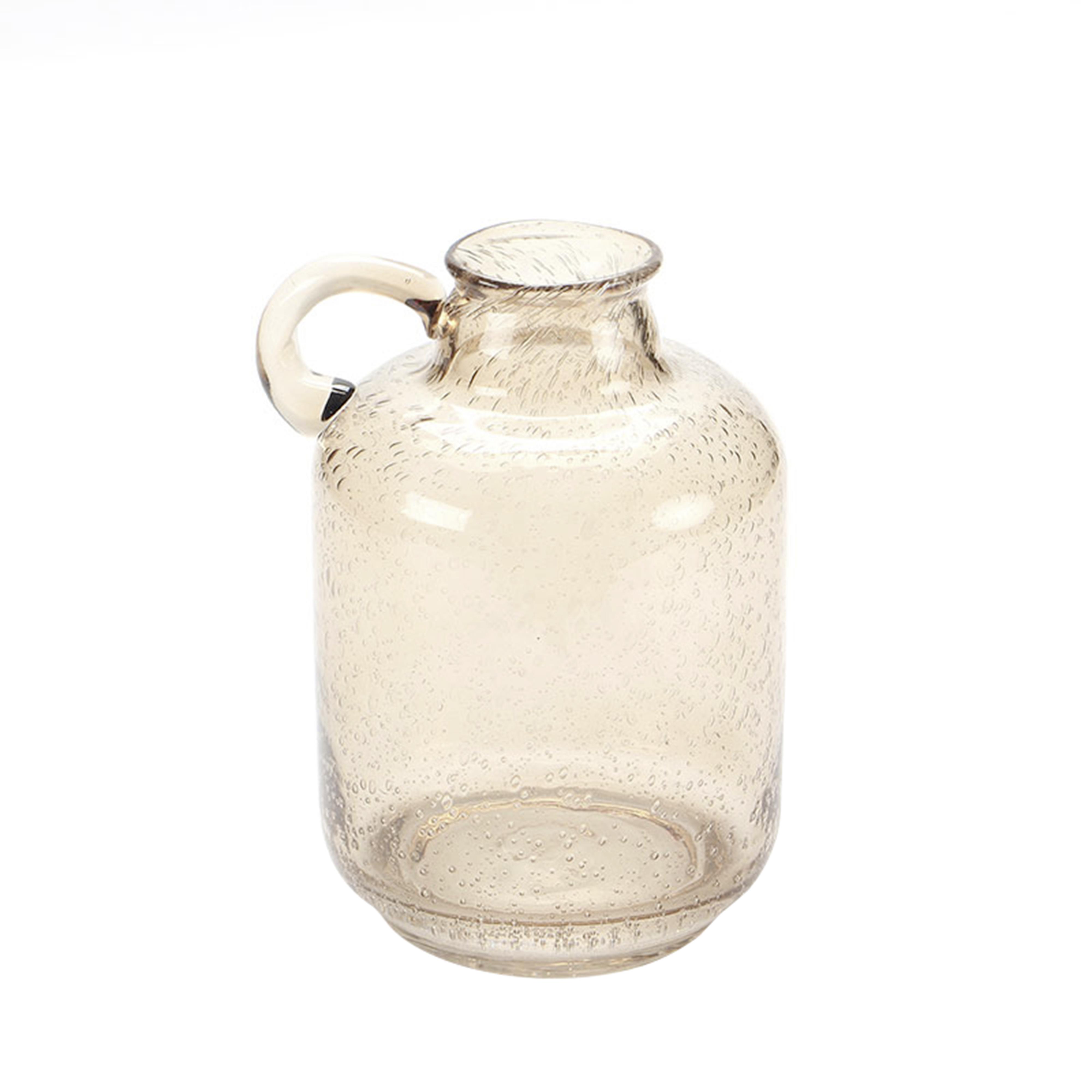 Váza Bubble, V: 15cm - jantarové barvy, sklo (14,5/19/15cm) - Modern Living