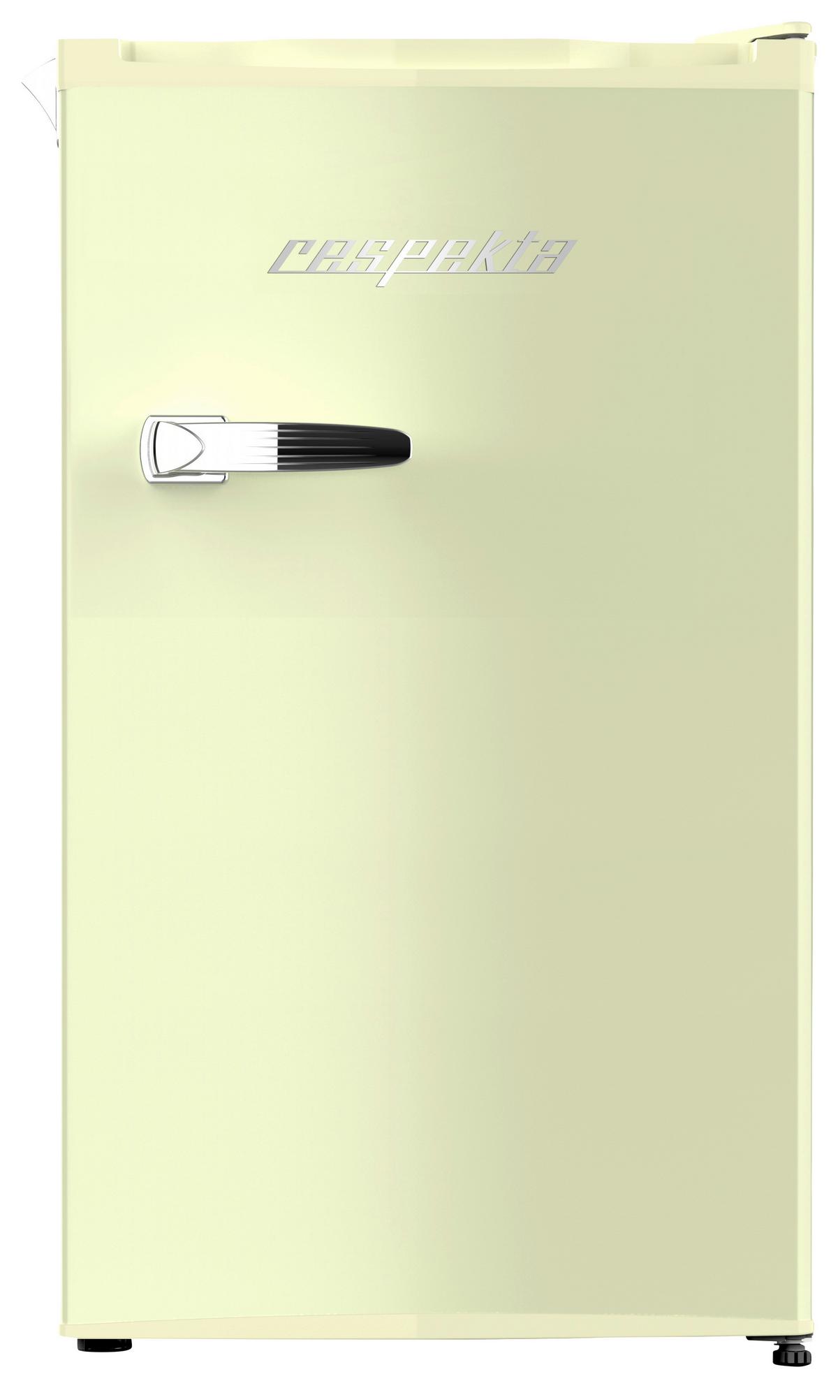 KÜHLSCHRANK Creme B: 47,4cm - Creme, Basics, Glas/Kunststoff (47,4/83,1/44,7cm) - Respekta