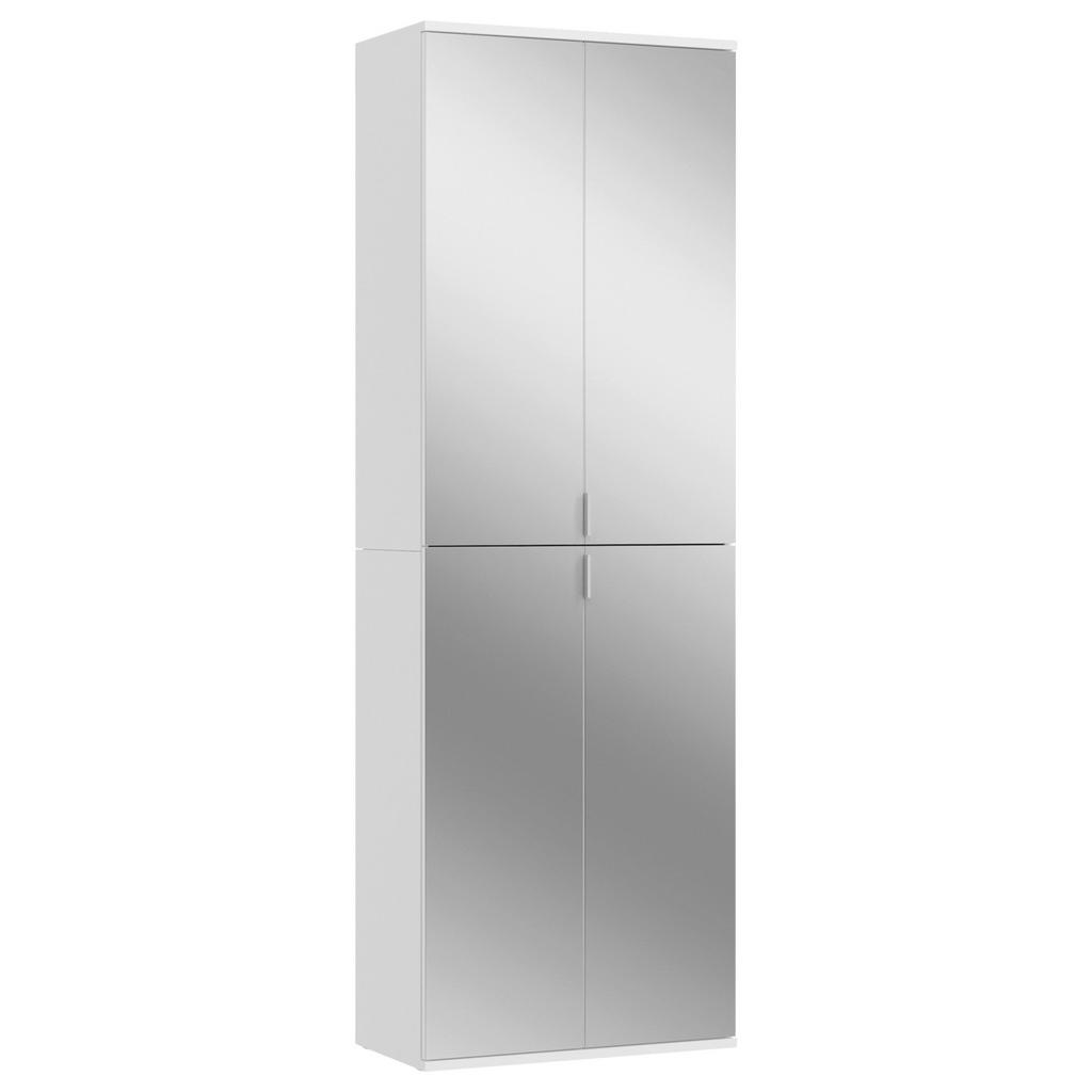 Mehrzweckschrank Projekt X Weiß Dekor BxHxT 65x193x37 cm