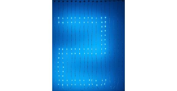 LED-Dekoleuchte Linu - Transparent/Schwarz, Design, Kunststoff (140/140cm) - Luca Bessoni