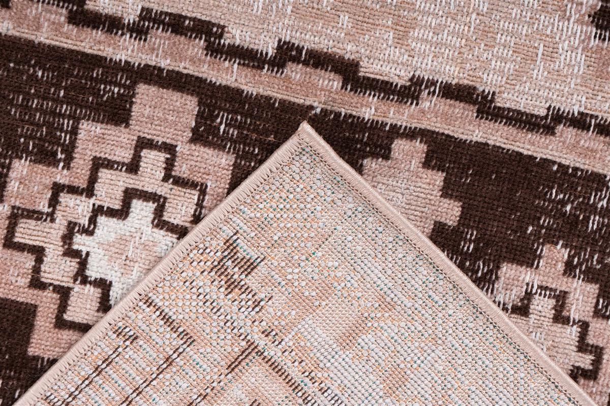 Flachwebteppich Taupe, ca. 80x150 cm - Taupe, Design, Textil (80/150cm) - Kayoom