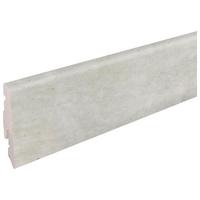 Sockelleiste Concrete - Grauweiß, Basics, Kunststoff (240/5.8/1.2cm)