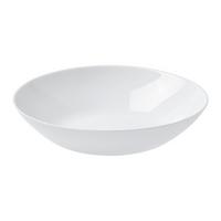 hlboký tanier GITTE -BASED- - biela, Basics, sklo (20/4,5cm) - Based