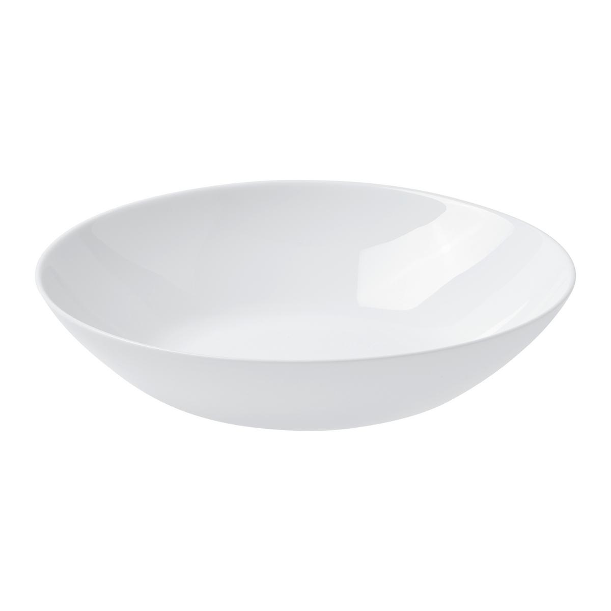 hlboký tanier GITTE -BASED- - biela, Basics, sklo (20/4,5cm) - Based